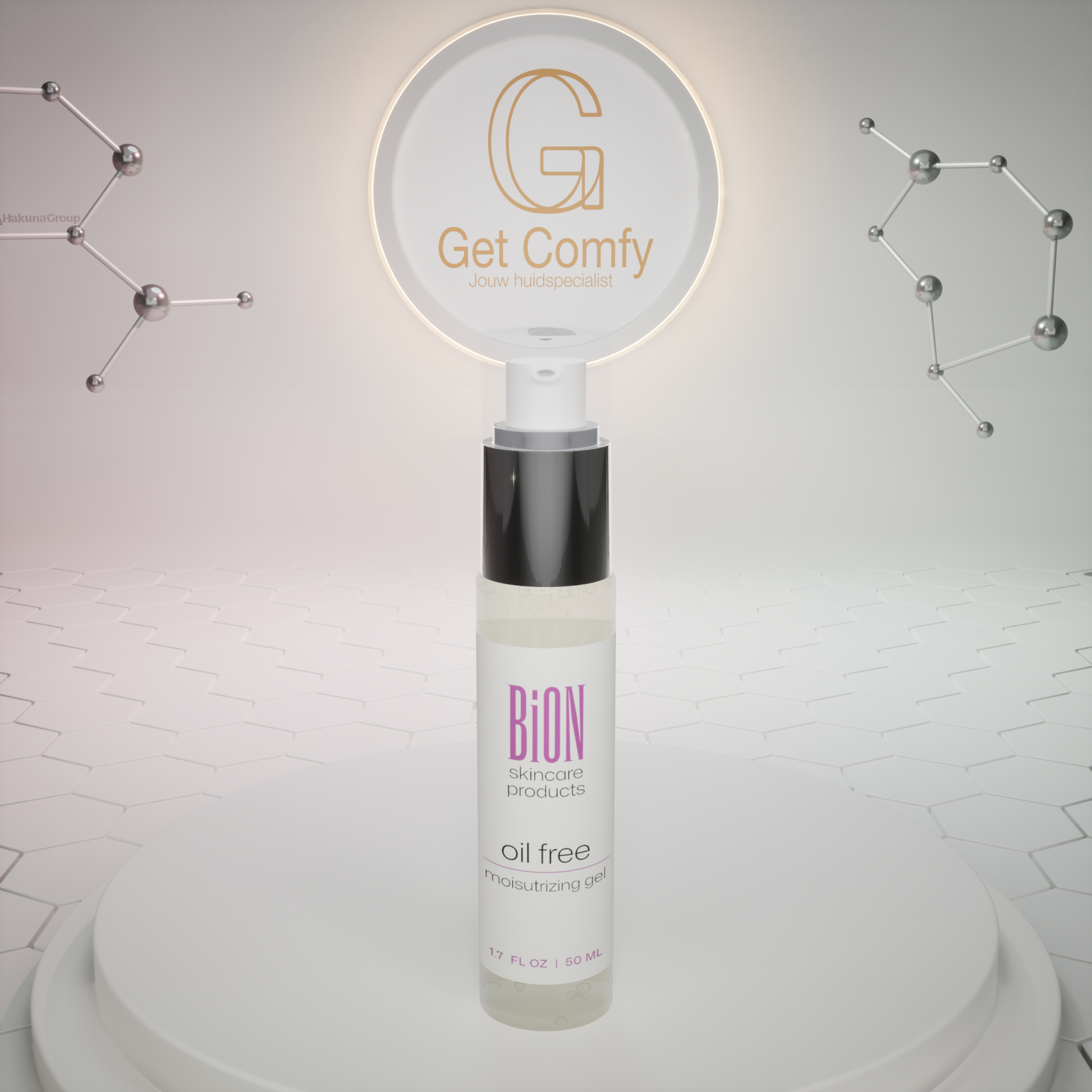 Bion Skincare - Oil Free Moisturizing Gel, Get Comfy